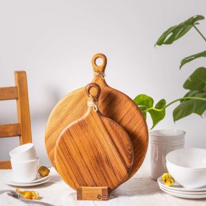 Wooden Cutting Board (Heart)