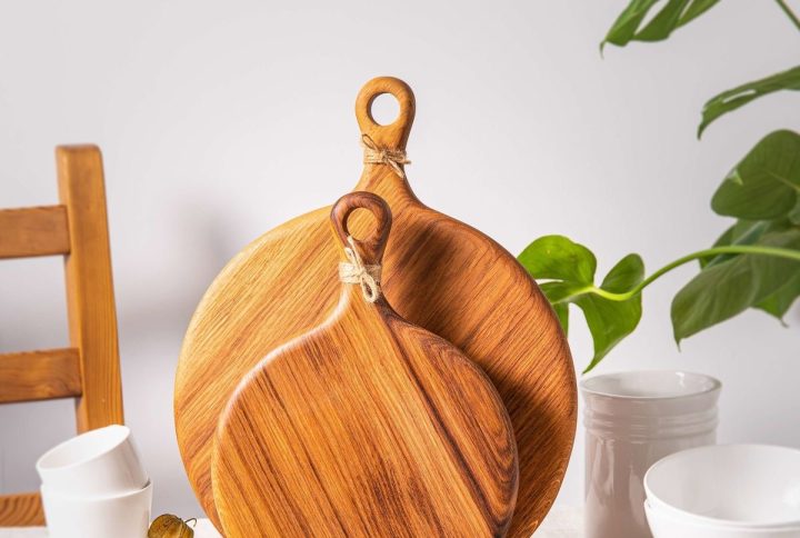 Wooden Cutting Board (Heart)